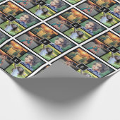Erstellen Sie Ihre eigene Foto-Collage mit Monogra Geschenkpapier (Ecke)