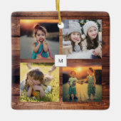 Erstellen Sie Ihre eigene Foto-Collage mit Monogra Keramikornament (Vorderseite)