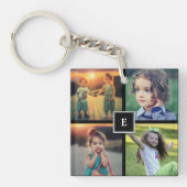 Erstellen Sie Ihre eigene Foto-Collage mit Monogra Schlüsselanhänger (Vorderseite)