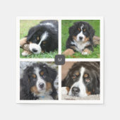 Erstellen Sie Ihre eigene Foto-Collage mit Monogra Serviette (Vorderseite)