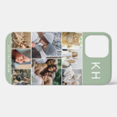 Erstellen Sie Ihre eigene Foto Collage & Text Farb Case-Mate iPhone Hülle (Rückseite (Horizontal))