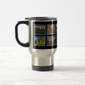 Erstellen Sie Ihre eigene Foto Collage Travel Mug Reisebecher (Links)