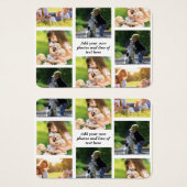 Erstellen Sie Ihre eigene Foto-Collage und -Text (Vorne & Hinten)