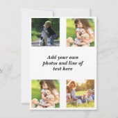 Erstellen Sie Ihre eigene Foto-Collage und -Text (Vorderseite)