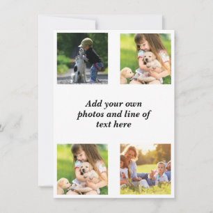 Erstellen Sie Ihre eigene Foto-Collage und -Text