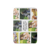 Erstellen Sie Ihre eigene Foto-Collage und -Text Badematte (Vorderseite Vertikal)