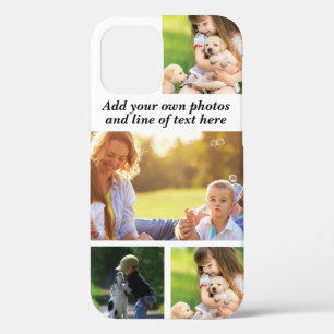 Erstellen Sie Ihre eigene Foto-Collage und -Text Case-Mate iPhone Hülle