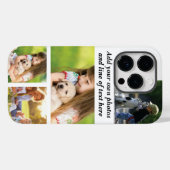 Erstellen Sie Ihre eigene Foto-Collage und -Text Case-Mate iPhone Hülle (Rückseite (Horizontal))