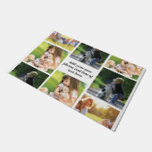 Erstellen Sie Ihre eigene Foto-Collage und -Text Fußmatte (Schrägansicht)