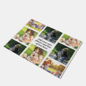 Erstellen Sie Ihre eigene Foto-Collage und -Text Fußmatte (Schrägansicht)