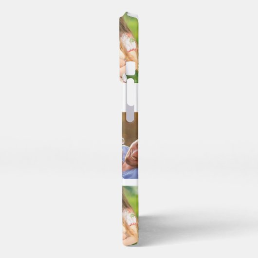 Erstellen Sie Ihre eigene Foto-Collage und -Text iPhone Hülle (Linke Seite)