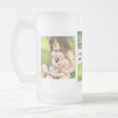 Erstellen Sie Ihre eigene Foto-Collage und -Text Mattglas Bierglas (Links)