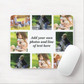 Erstellen Sie Ihre eigene Foto-Collage und -Text Mousepad (Mit Mouse)