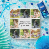 Erstellen Sie Ihre eigene Foto-Collage und -Text Pappteller (Party)