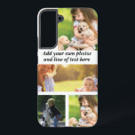 Erstellen Sie Ihre eigene Foto-Collage und -Text Samsung Galaxy Hülle<br><div class="desc">Erstellen Sie Ihre eigene Foto-Collage und -Text</div>