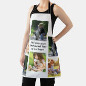 Erstellen Sie Ihre eigene Foto-Collage und -Text Schürze (InSitu)