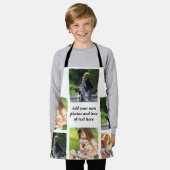 Erstellen Sie Ihre eigene Foto-Collage und -Text Schürze (Getragen)