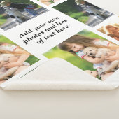 Erstellen Sie Ihre eigene Foto-Collage und -Text Sherpadecke (3/4)