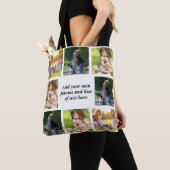 Erstellen Sie Ihre eigene Foto-Collage und -Text Tasche (Von Nahem)