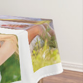 Erstellen Sie Ihre eigene Foto-Collage und -Text Tischdecke (Beispiel)