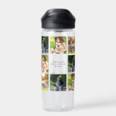 Erstellen Sie Ihre eigene Foto-Collage und -Text Trinkflasche (Rückseite)