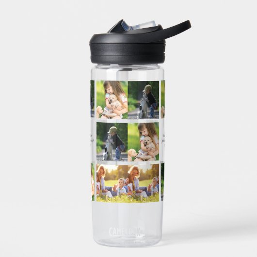 Erstellen Sie Ihre eigene Foto-Collage und -Text Trinkflasche (Links)