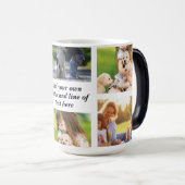 Erstellen Sie Ihre eigene Foto-Collage und -Text Verwandlungstasse (VorderseiteRechts)