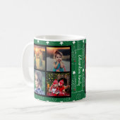 Erstellen Sie Ihre eigene Foto-Collage Weihnachten Kaffeetasse (Vorderseite Links)