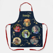 Erstellen Sie Ihre eigene Foto Collage Weihnachts- Schürze (Vorderseite)