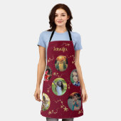 Erstellen Sie Ihre eigene Foto Collage Weihnachts- Schürze (Getragen)