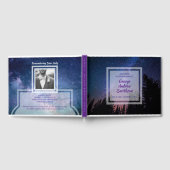 Erstellen Sie Ihre eigene Foto-Gedenkfeier Gästebuch (Voll)