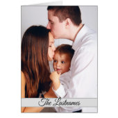 Erstellen Sie Ihre eigene Foto-Grafikkarte (Vorne)