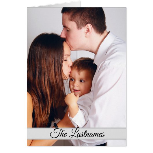 Erstellen Sie Ihre eigene Foto-Grafikkarte (Vorne)