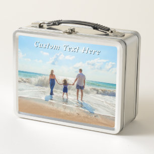 Erstellen Sie Ihre eigene Foto-Metall-Lunchbox mit Metall Brotdose