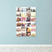 Erstellen Sie Ihre eigene Foto-Montage Leinwanddruck (Insitu (Holzboden))