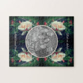 Erstellen Sie Ihre eigene Foto Peach Rose und Bug  Puzzle (Horizontal)