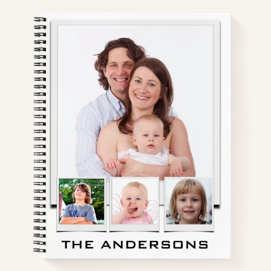 Erstellen Sie Ihre eigene Foto-Spirale Notizblock (Vorderseite)