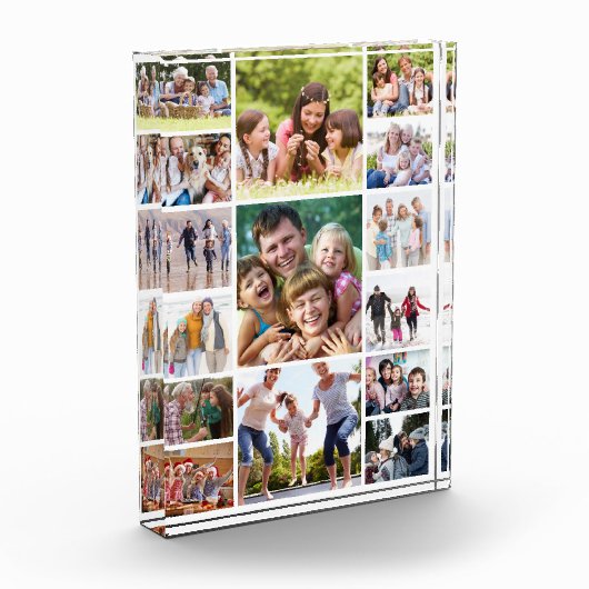 Erstellen Sie Ihre eigene FotoCollage 15 Bilder we Fotoblock (Links)