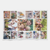 Erstellen Sie Ihre eigene FotoCollage 15 Bilder we Geschirrtuch (Horizontal)