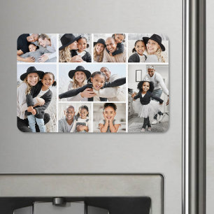 Erstellen Sie Ihre eigene Fotocollage Magnet