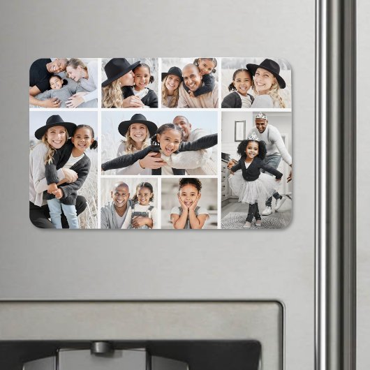 Erstellen Sie Ihre eigene Fotocollage Magnet