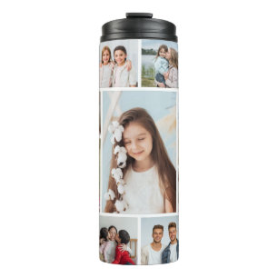 Erstellen Sie Ihre eigene Fotocollage mit 13 Fotos Thermosbecher