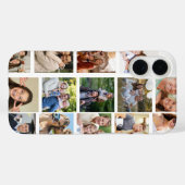 Erstellen Sie Ihre eigene Fotocollage mit 14 Bilde Case-Mate iPhone Hülle (Rückseite (Horizontal))