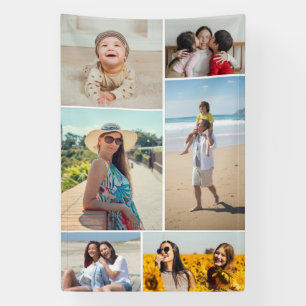 Erstellen Sie Ihre eigene Fotocollage mit 6 Fotos Banner