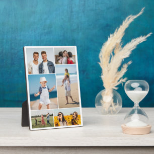 Erstellen Sie Ihre eigene Fotocollage mit 6 Fotos Fotoplatte