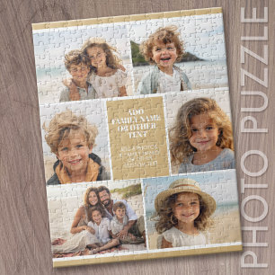 Erstellen Sie Ihre eigene Fotocollage mit 6 Fotos  Puzzle