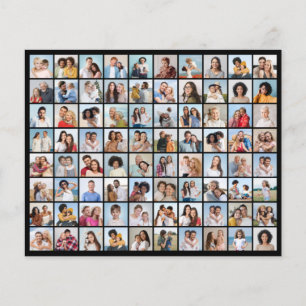Erstellen Sie Ihre eigene Fotocollage mit 80 Fotos Flyer