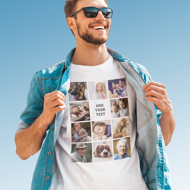 Erstellen Sie Ihre eigene FotoCollage T-Shirt