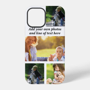 Erstellen Sie Ihre eigene Fotocollage und Text  iPhone 12 Pro Hülle