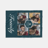 Erstellen Sie Ihre eigene Fotokollektion für 4 Bil Fleecedecke (Vorderseite (Horizontal))